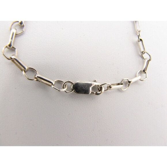 Chaco Canyon Turquoise Sterling Silver R.B.925  Designer Gregg P. necklace 25 in - Picture 6 of 6